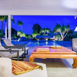 Terrace at WV PAJ, Lurin, St. Barthelemy
