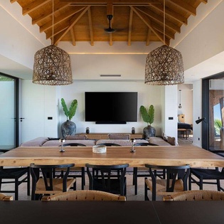 Dining Room at WV GYP, Gouverneur, St. Barthelemy