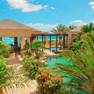 Exterior of AXA BOP, Sandy Hill, Anguilla