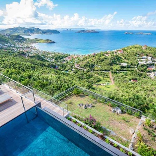 The view from WV GDV, Vitet, St. Barthelemy