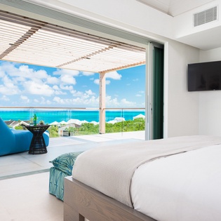 Bedroom at TC BEO4, Babalua Beach, Turks & Caicos