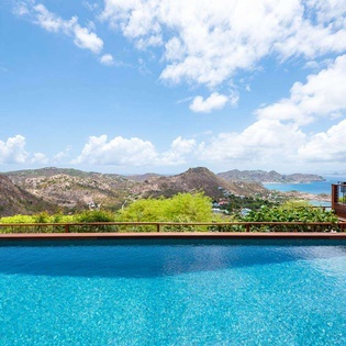 The view from WV JAB, Petite Saline, St. Barthelemy