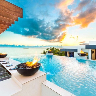 Villa Pool at TC WIN, Turtle Tail, Turks & Caicos