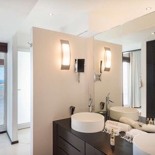 Bathroom at WV ECL, Camaruche, St. Barthelemy