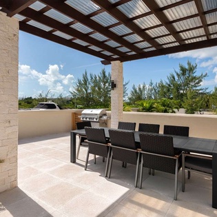 Terrace at TC SUG, Leeward, Turks & Caicos