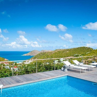 Villa Pool at WV LUM, Flamands, St. Barthelemy
