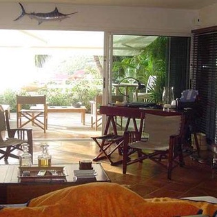 Sitting Room at WV PUL, Gustavia, St. Barthelemy