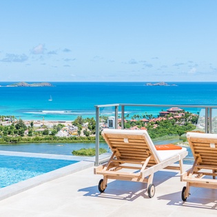The view from WV VOB, St. Jean, St. Barthelemy