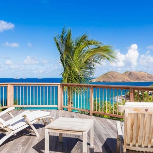 Deck at WV ACI, Flamands, St. Barthelemy
