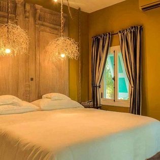 Bedroom at AXA TNM, Elsie Bay, Anguilla