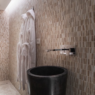 Bathroom at WV CTL, Lorient Beach, St. Barthelemy