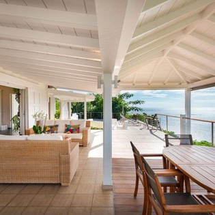 Living Room at WV MOU, Lurin, St. Barthelemy