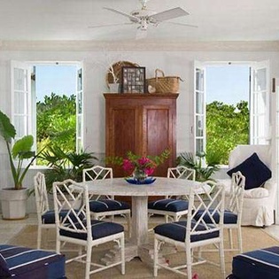 Dining Room at PL COR, Grace Bay/Leeward, Turks & Caicos
