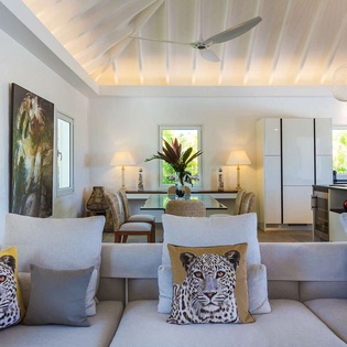 Sitting Room at WV PAJ, Lurin, St. Barthelemy