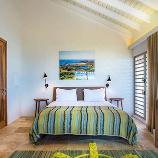 Bedroom at WV YEB, Pointe Milou, St. Barthelemy