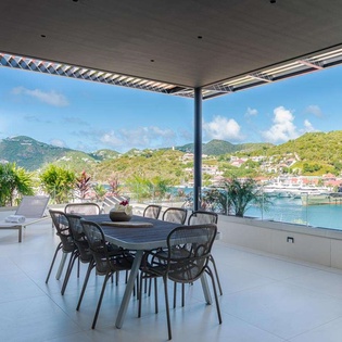 Terrace at WV PTG, Gustavia, St. Barthelemy