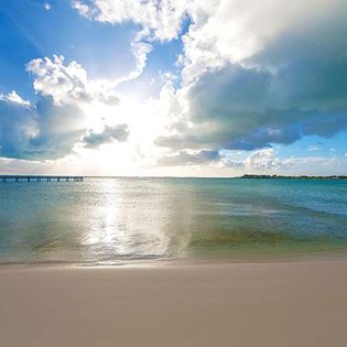 Beach at TC AMA, Sapodilla Bay, Turks & Caicos