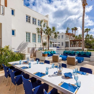 Dining Room at AXA CER, Barnes Bay, Anguilla