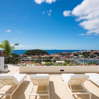 The view from WV PRE, Gustavia, St. Barthelemy