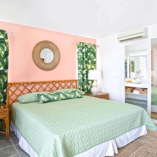 Bedroom at PIE LIB, Beach Side/Baie Rouge, St. Martin