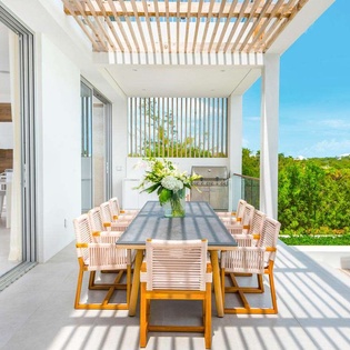 Terrace at TC BLC, Long Bay Beach, Turks & Caicos