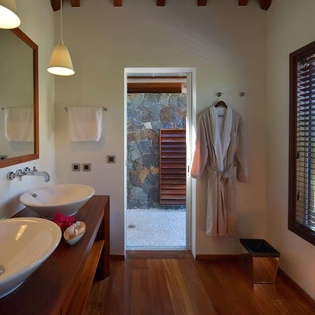 Bathroom at WV MJP, Flamands, St. Barthelemy