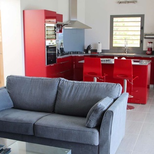 Living Room at WV SUA, St. Jean, St. Barthelemy