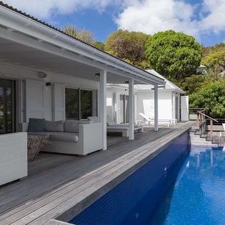 Villa Pool at WV RIV, Flamands, St. Barthelemy