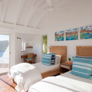 Bedroom at WV MOZ, Pointe Milou, St. Barthelemy