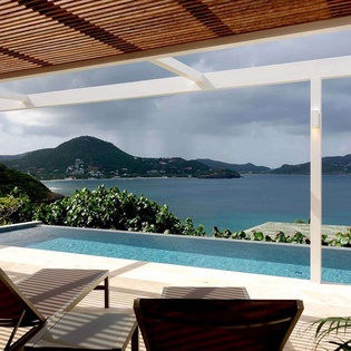 Terrace at WV ARK, Pointe Milou, St. Barthelemy