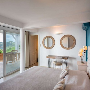 Bedroom at WV MOU, Lurin, St. Barthelemy