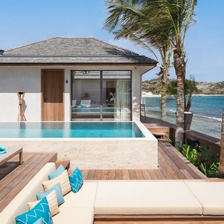 Villa Pool at WV CTL, Lorient Beach, St. Barthelemy