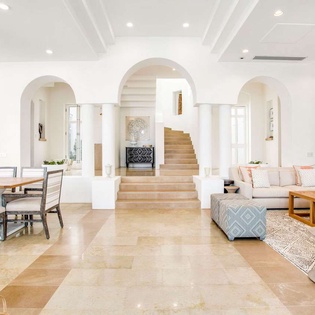 Living Room at AXA SKY, Long Bay, Anguilla