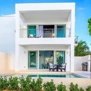 Exterior of TC CAP, Sapodilla Bay, Turks & Caicos