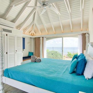 Bedroom at WV SUN, Petit Cul de Sac, St. Barthelemy