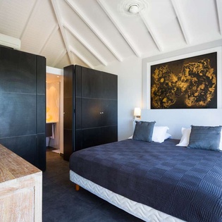 Bedroom at WV AUS, Pointe Milou, St. Barthelemy