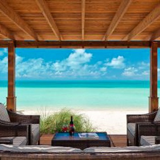 Terrace at IE MIR, Sapodilla Bay, Turks & Caicos