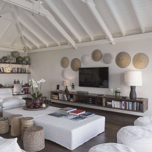 Living Room at WV BIB, Vitet, St. Barthelemy