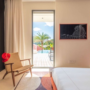 Bedroom at WV PVL, Gustavia, St. Barthelemy