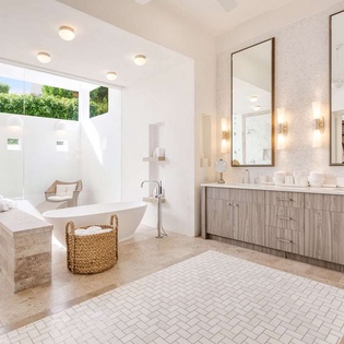 Bathroom at AXA SND, Long Bay, Anguilla