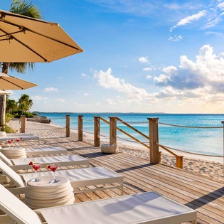 Deck at PL SEN, Grace Bay/Leeward, Turks & Caicos