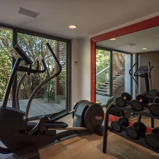Gym at WV NGE, St. Jean, St. Barthelemy