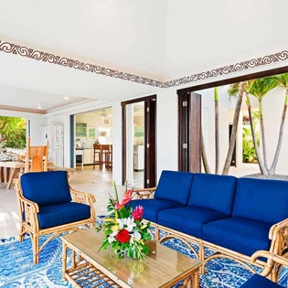 Living Room at RIC LIM, Little Harbour, Anguilla