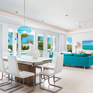 Dining Room at PL TUR, Grace Bay/Leeward, Turks & Caicos