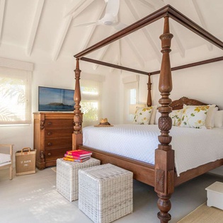 Bedroom at WV AIR, St. Jean, St. Barthelemy