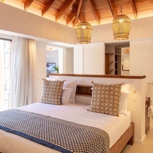 Bedroom at WV ACF, Anse des Cayes, St. Barthelemy