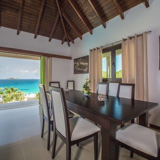 Dining Room at WV ISA, Flamands, St. Barthelemy