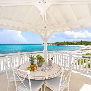 Gazebo at PIE CHA, Beach Side/Plum Beach, St. Martin
