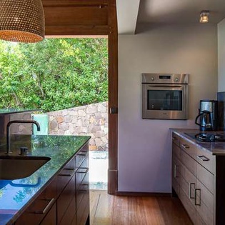 Kitchen at WV AMA, Pointe Milou, St. Barthelemy