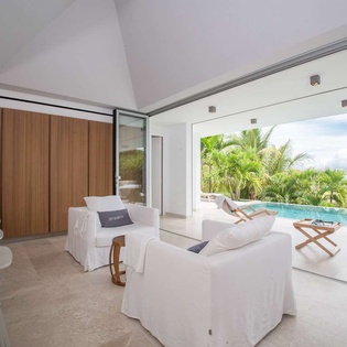 Interior of WV CBA, Grand Cul de Sac, St. Barthelemy